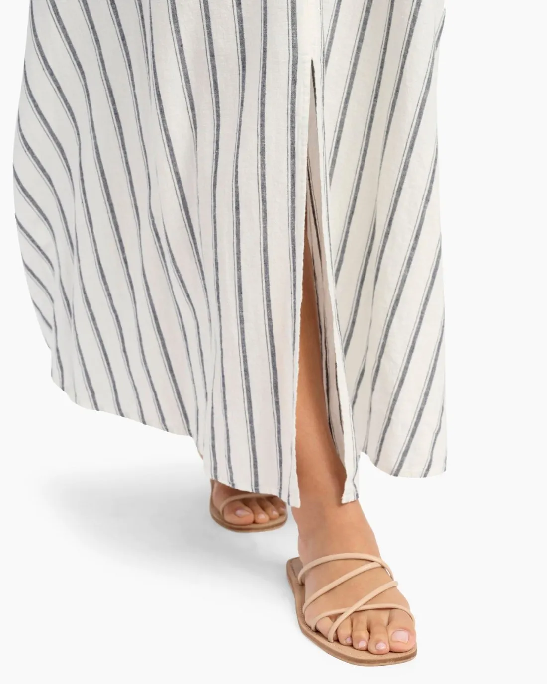 Striped Thira Maxi Skirt