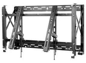 Supports pour mur vidéo au service complet – Ouverture rapide Push/Pull – Paysage Pour les écrans de 46" à 65"