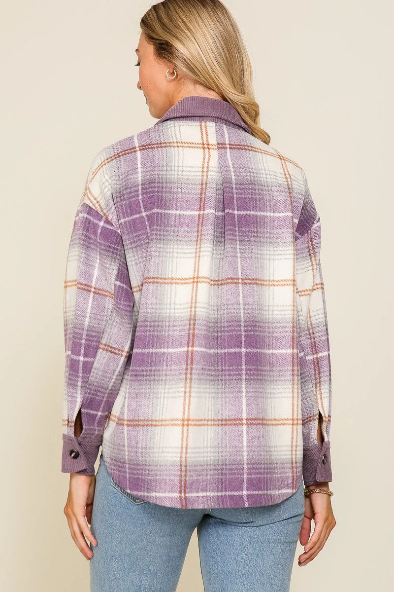 Take Me to Fall Plaid Shacket