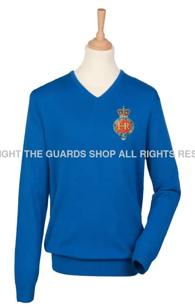 The Household Cavalry Lightweight V Neck Sweater