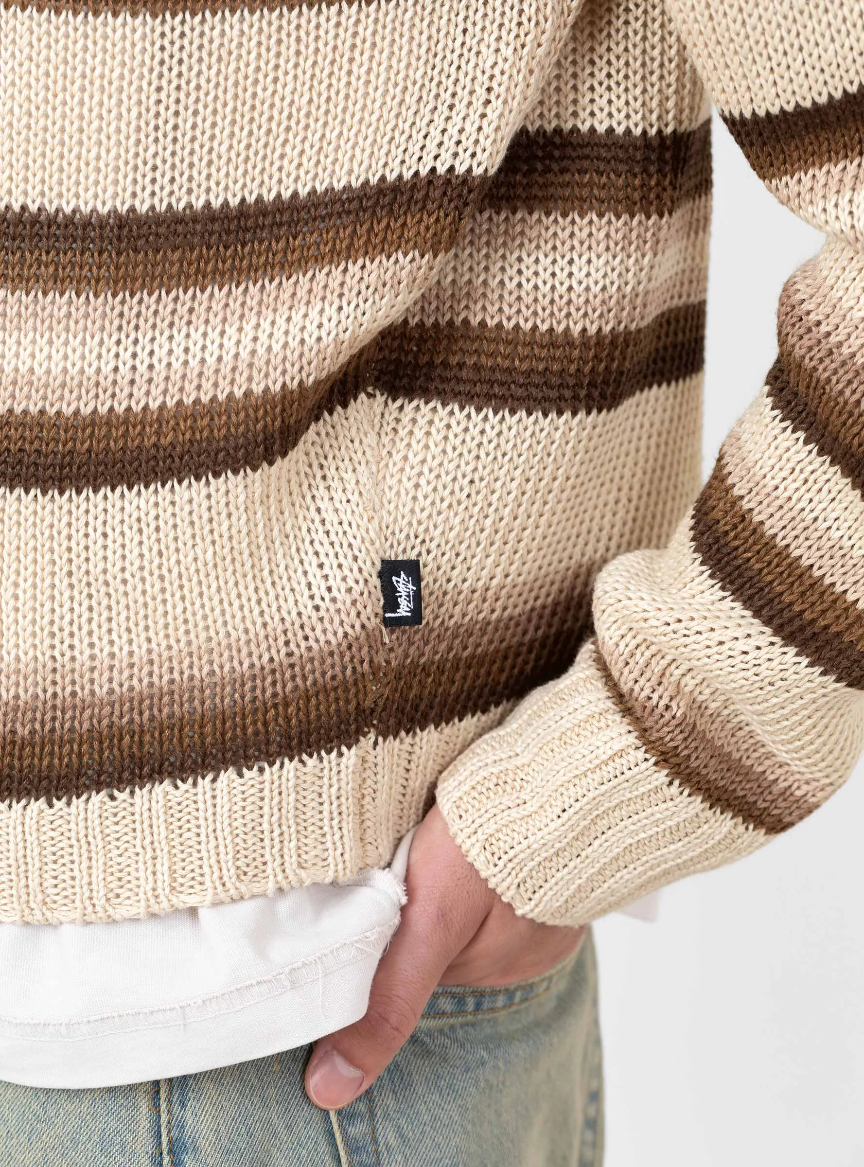 Tonal Stripe Sweater Multi