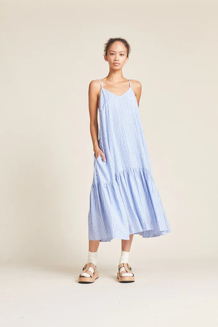 Trovata - Ari Dress in Regatta Stripe