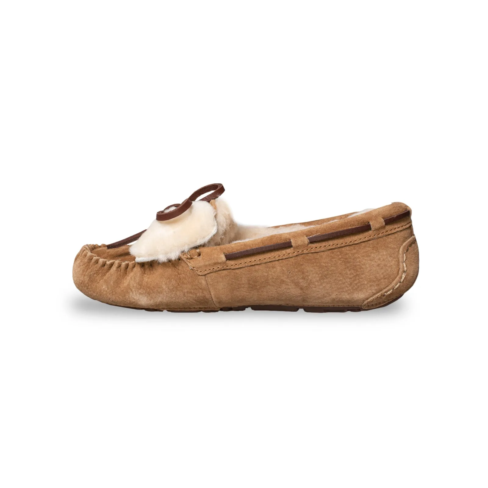 UGG Dakota Double Bow Chestnut Slippers - Women's