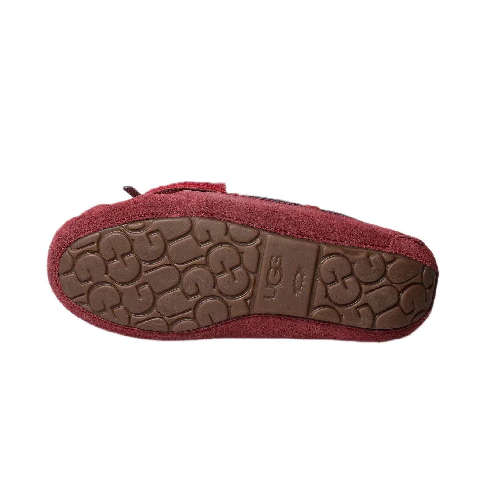 UGG Dakota Double Bow Kiss Red Slippers - Women's