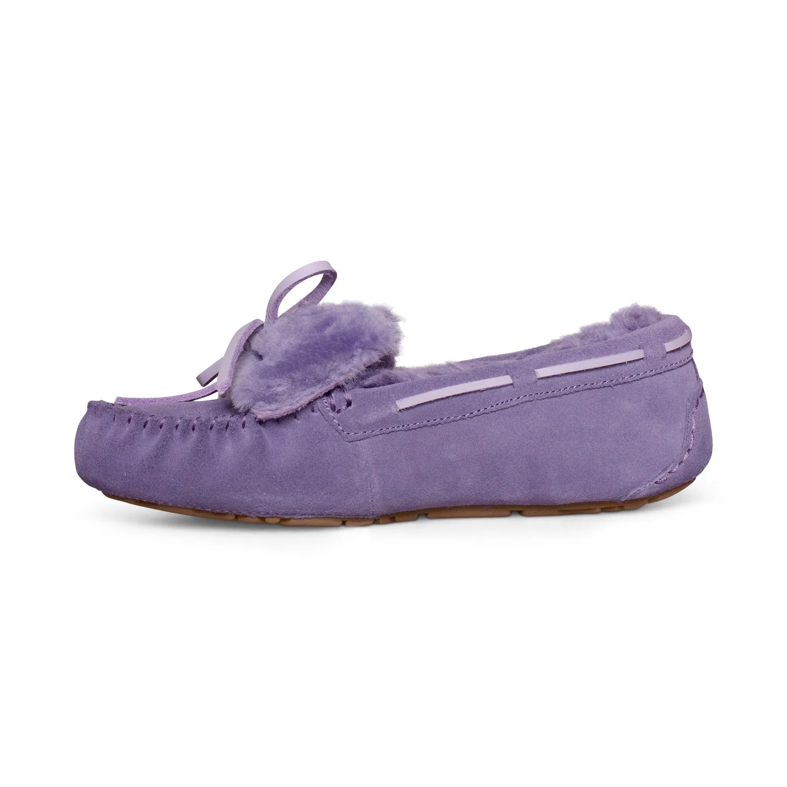 UGG Dakota Double Bow Lilac Mauve Slippers - Women's