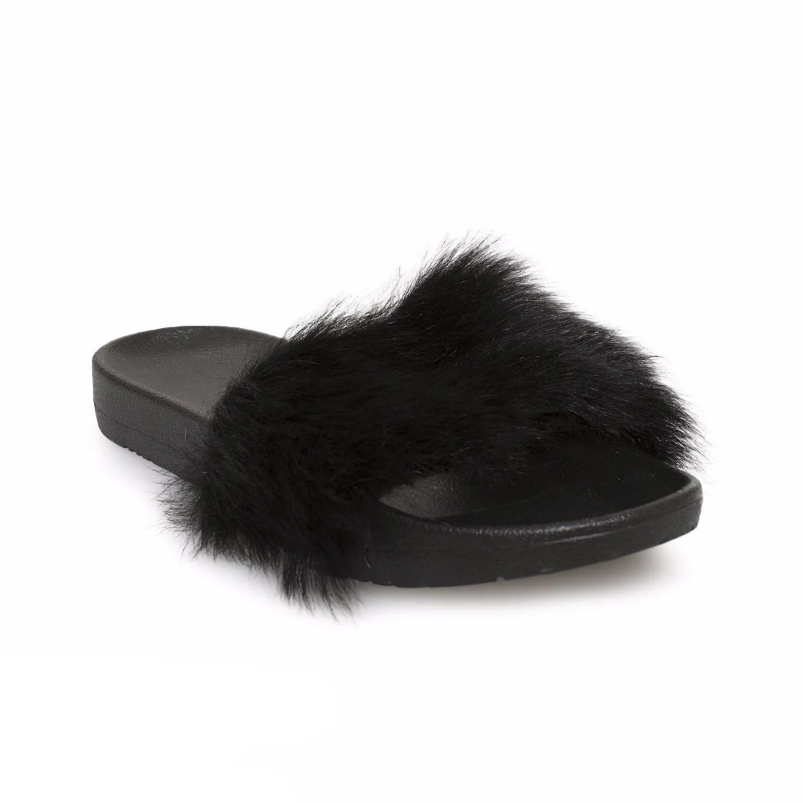 UGG Royale Black Slippers