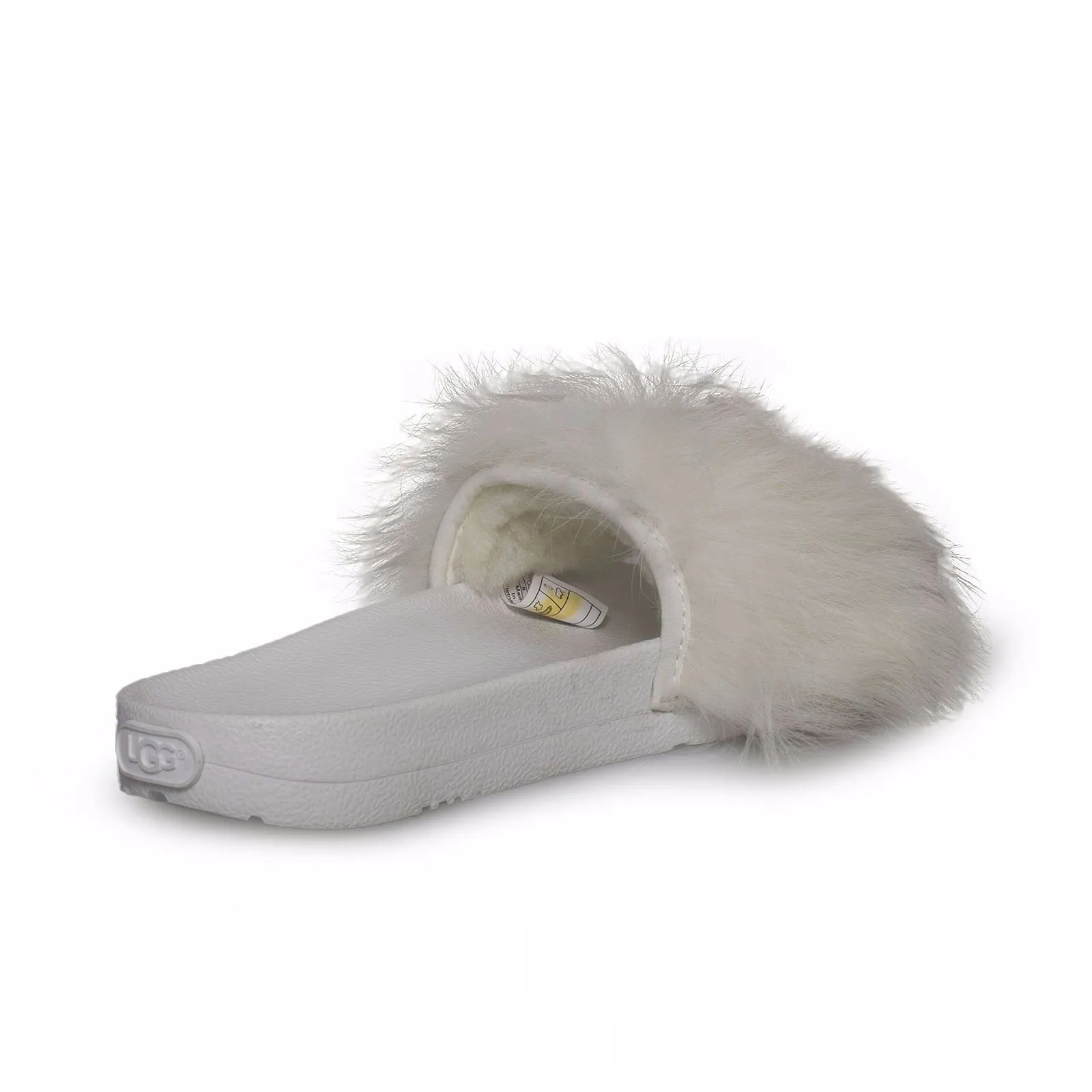 UGG Royale White Slippers