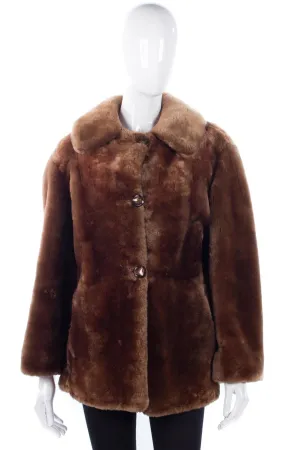 Vintage fur coat size S/M