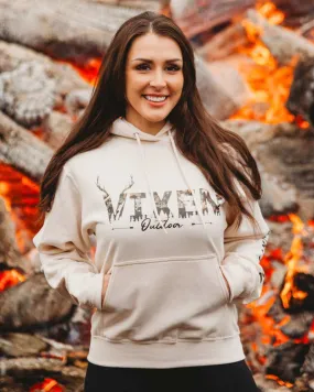 Vixen Huntress Pullover Hoodie - Natural