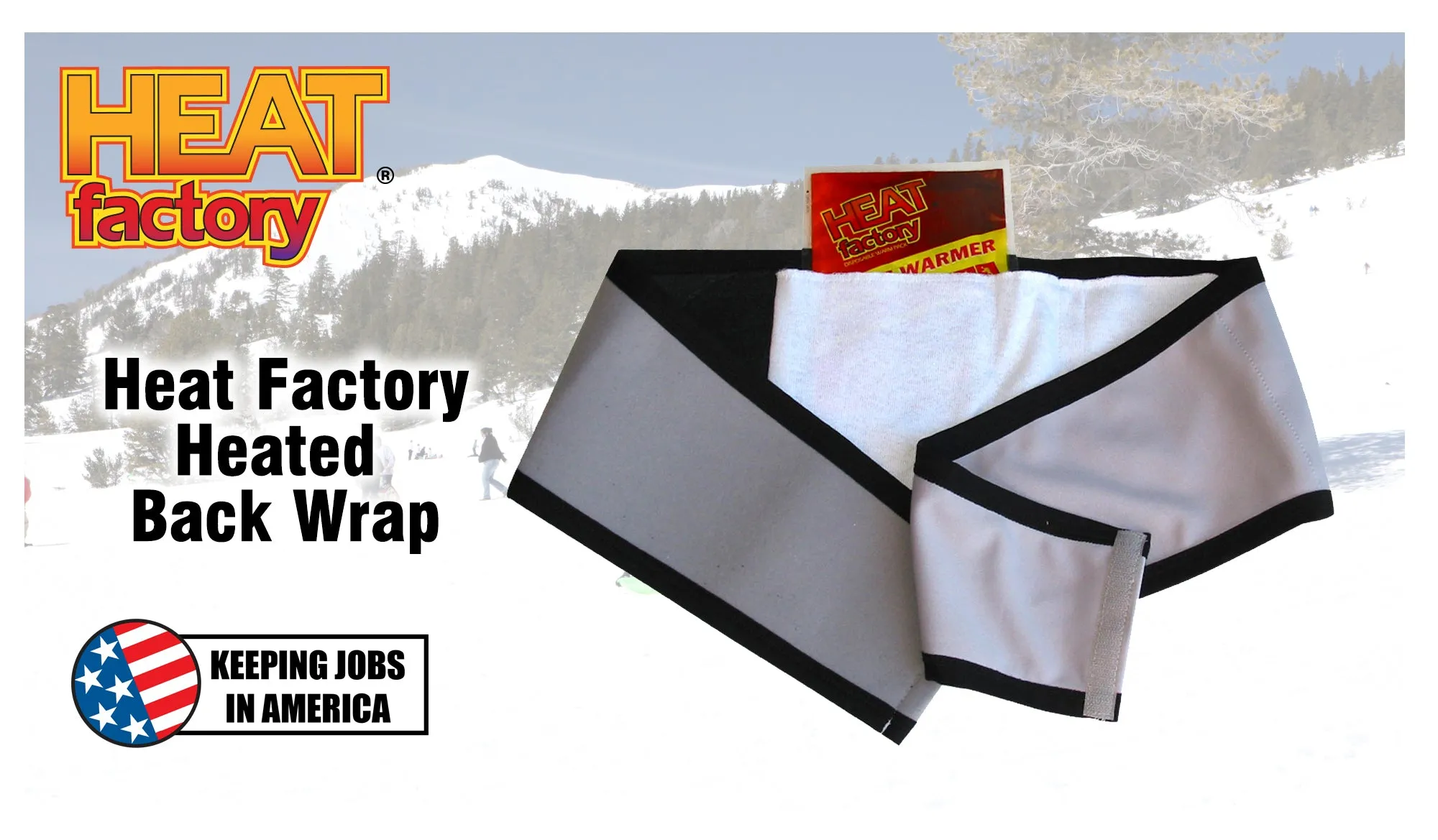 Wholesale Heated Back & Body Wrap - 12 Units