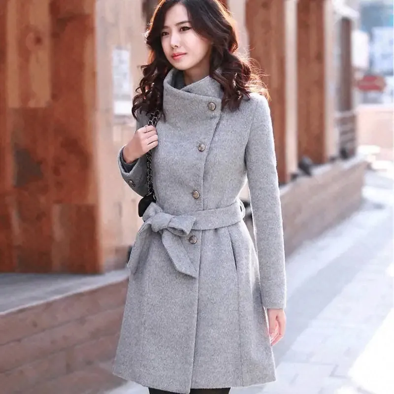 Women's Winter Cashmere Long Coat