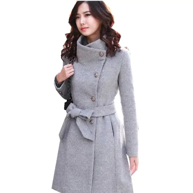 Women's Winter Cashmere Long Coat