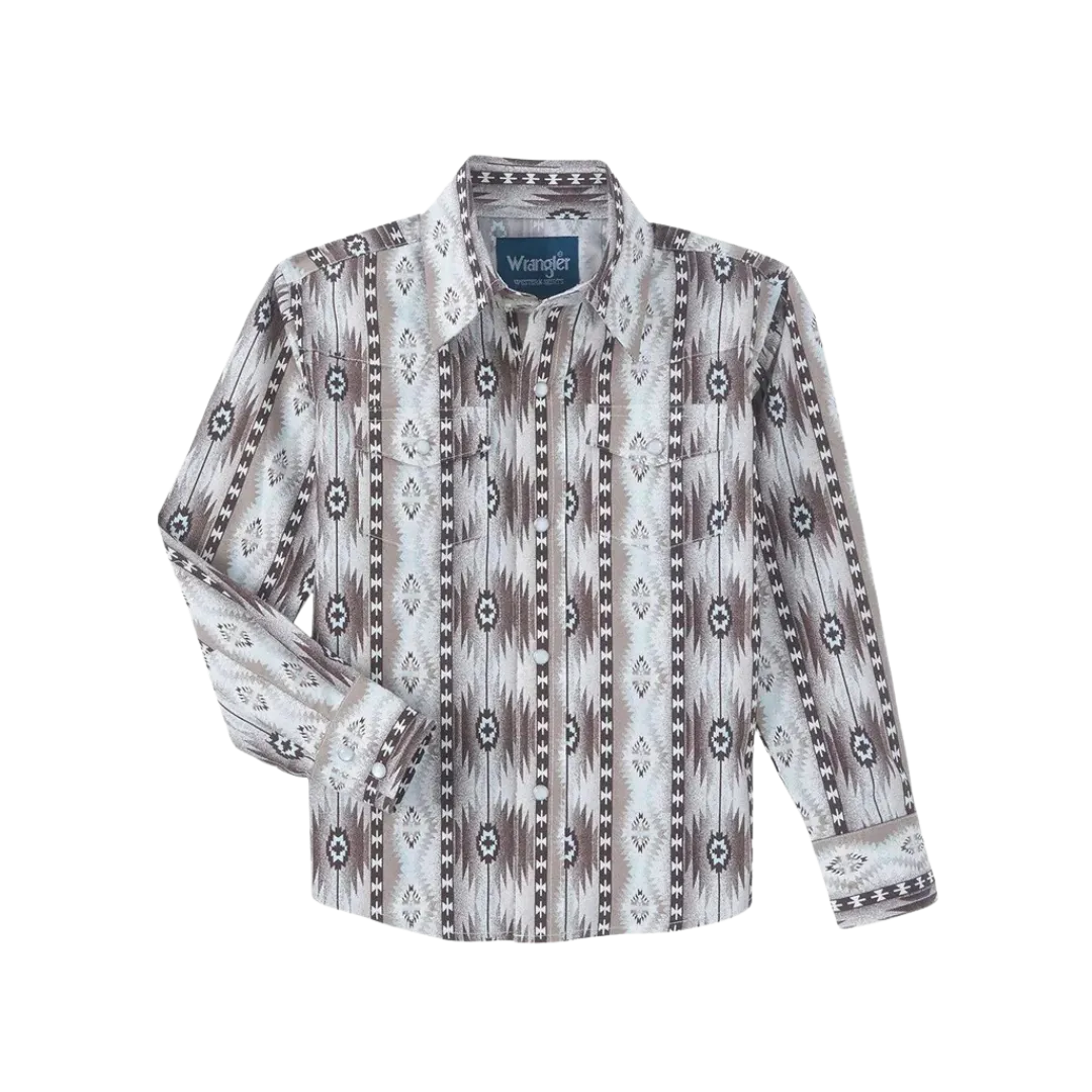 Wrangler Kid's Checotah Long Sleeve Shirt